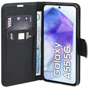 Etui do Samsung Galaxy A55 | A55 5G Fancy Case PORTFEL + Szkło OCHRONNE 9H 2