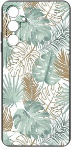 Etui do Samsung Galaxy M35 5G WZORY |SILIKONOWE MATT CASE + SZKŁO 9H 3