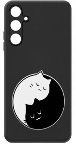 Etui do Samsung Galaxy M35 5G WZORY |SILIKONOWE MATT CASE + SZKŁO 9H 3