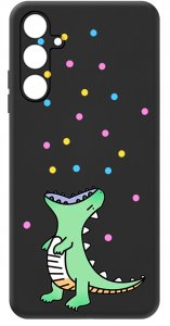 Etui do Samsung Galaxy M35 5G WZORY |SILIKONOWE MATT CASE + SZKŁO 9H 3