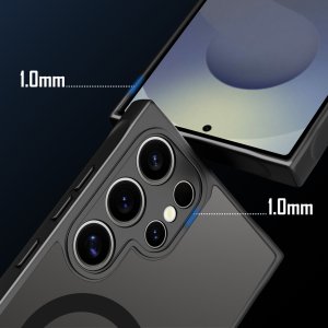 Etui do Samsung S25 Ultra do MagSafe CASE WZMACNIANE 360 Szkło 5D PREMIUM 2