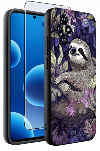 krainaGSM ETUI do Honor 200 5G | WZORY | SILIKONOWE MATT CASE + SZKŁO 9H 2