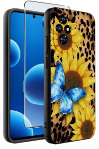 krainaGSM ETUI do Honor 200 5G | WZORY | SILIKONOWE MATT CASE + SZKŁO 9H 2
