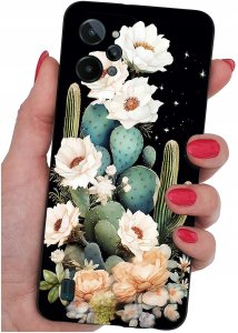 ETUI do Realme C31| WZORY | SILIKONOWE MATT CASE + SZKŁO 9H 2