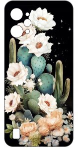 ETUI do Realme C31| WZORY | SILIKONOWE MATT CASE + SZKŁO 9H 3