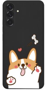 krainaGSM ETUI do Samsung A36 5G | wzory | SILIKONOWE MATT CASE + SZKŁO 9H 3
