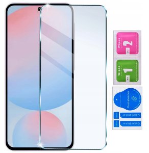 ETUI do Samsung A36 5G | WZORY | SILIKONOWE MATT CASE + SZKŁO 9H 4