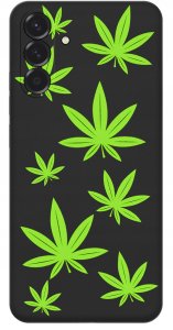 krainaGSM ETUI do Samsung A56 5G | wzory | SILIKONOWE MATT CASE + SZKŁO 9H 3