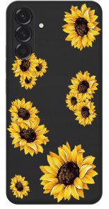 ETUI do Samsung A56 5G | WZORY | SILIKONOWE MATT CASE + SZKŁO 9H 3