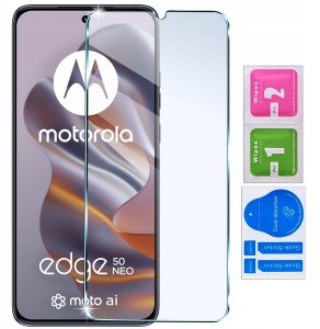 Etui do Motorola EDGE 50 Neo SMART MAGNET CASE PORTFEL + SZKŁO 9H 14