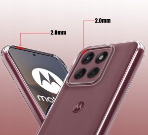 Etui do Motorola EDGE 60 Fusion 5G | EDGE 60 PRO WZMACNIANE CLEAR CASE 2MM 3