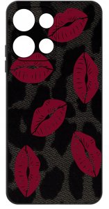 krainaGSM Etui do Motorola G75 5G | WZORY | SILIKONOWE MATT SZKŁO 9H 3