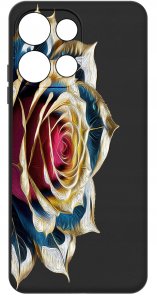 krainaGSM Etui do Motorola G75 5G | WZORY | SILIKONOWE MATT SZKŁO 9H 3