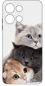 krainaGSM Etui do Motorola G75 5G | WZORY | SILIKONOWE MATT SZKŁO 9H 3