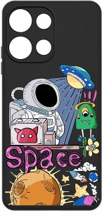 krainaGSM Etui do Motorola G75 5G | WZORY | SILIKONOWE MATT SZKŁO 9H 3