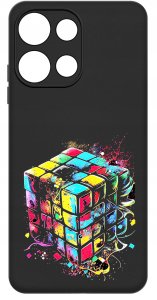 krainaGSM Etui do Motorola G75 5G | WZORY | SILIKONOWE MATT SZKŁO 9H 3