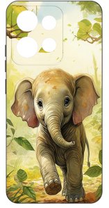 krainaGSM Etui do Motorola Moto EDGE 50 Neo wzory | SILIKONOWE MATT CASE + SZKŁO 9H 3