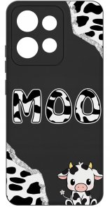 krainaGSM Etui do Motorola Moto EDGE 50 Neo WZORY SILIKONOWE MATT CASE + SZKŁO 9H 4