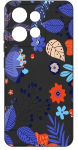 Etui do Motorola Moto EDGE 50 Neo WZORY |SILIKONOWE MATT CASE + SZKŁO 9H 3