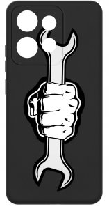 Etui do Motorola Moto EDGE 50 Neo WZORY |SILIKONOWE MATT CASE + SZKŁO 9H 3