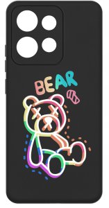 Etui do Motorola Moto EDGE 50 Neo WZORY |SILIKONOWE MATT CASE + SZKŁO 9H 3