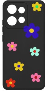 krainaGSM Etui do Motorola Moto EDGE 50 Neo WZORY |SILIKONOWE MATT CASE + SZKŁO 9H 4