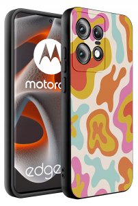 krainaGSM Etui do Motorola Moto EDGE 50 Pro WZORY SILIKONOWE MATT CASE 2