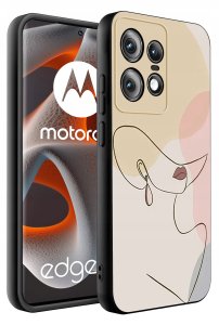 krainaGSM Etui do Motorola Moto EDGE 50 Pro WZORY SILIKONOWE MATT CASE 2