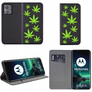 Etui do Motorola Moto Edge 40 Neo MAGNET WZORY CASE PORTFEL 2