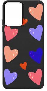 krainaGSM Etui do Motorola Moto G24 |G24 POWER |G04 |E14 WZORY |SILIKONOWE MATT SZKŁO 3