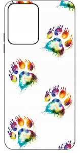 krainaGSM Etui do Motorola Moto G24 |G24 POWER |G04 |E14 WZORY |SILIKONOWE MATT SZKŁO 3