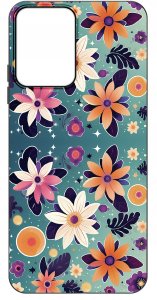 krainaGSM Etui do Motorola Moto G24 |G24 POWER |G04 |E14 WZORY |SILIKONOWE MATT SZKŁO 3