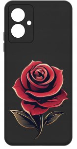 krainaGSM Etui do Motorola Moto G55 5G WZORY |SILIKONOWE MATT CASE + SZKŁO 9H 3