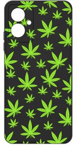 krainaGSM Etui do Motorola Moto G55 5G WZORY SILIKONOWE MATT CASE + SZKŁO 9H 3