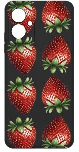 krainaGSM Etui do Motorola Moto G55 5G wzory | SILIKONOWE MATT CASE + SZKŁO 9H 3