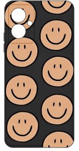 krainaGSM Etui do Motorola Moto G55 5G WZORY |SILIKONOWE MATT CASE + SZKŁO 9H 3
