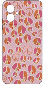 krainaGSM Etui do Motorola Moto G55 5G WZORY |SILIKONOWE MATT CASE + SZKŁO 9H 3