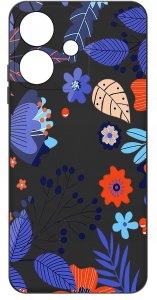 Etui do Oppo A40 | A40M | WZORY | SILIKONOWE MATT SZKŁO 9H 3