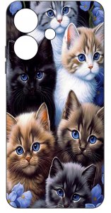 krainaGSM Etui do Oppo A40 | A40M | WZORY | SILIKONOWE MATT SZKŁO 9H 3