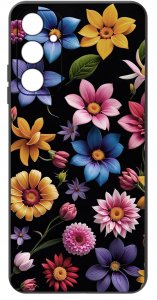 ETUI do Samsung Galaxy M23 5G WZORY |SILIKONOWE MATT CASE + SZKŁO 9H 3