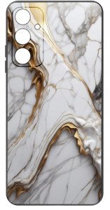 ETUI do Samsung Galaxy M23 5G WZORY |SILIKONOWE MATT CASE + SZKŁO 9H 3