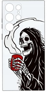 ETUI do Samsung Galaxy S24 Ultra | WZORY | SILIKONOWE MATT CASE + SZKŁO 9H 3