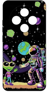krainaGSM Etui do Oppo Reno 12 F 5G | 12 FS 5G SILIKONOWE MATT CASE + SZKŁO 9H 4