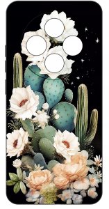 Etui do Oppo Reno 12 F 5G | 12 FS 5G WZORY |SILIKONOWE MATT CASE + SZKŁO 9H 4