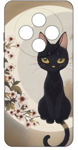 Etui do Oppo Reno 12 F 5G | 12 FS 5G WZORY |SILIKONOWE MATT CASE + SZKŁO 9H 4