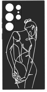 ETUI do Samsung Galaxy S25 Ultra WZORY | SILIKONOWE MATT CASE + SZKŁO 9H 3