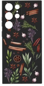 ETUI do Samsung Galaxy S25 Ultra WZORY | SILIKONOWE MATT CASE + SZKŁO 9H 3