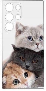 ETUI do Samsung Galaxy S25 Ultra WZORY | SILIKONOWE MATT CASE + SZKŁO 9H 3