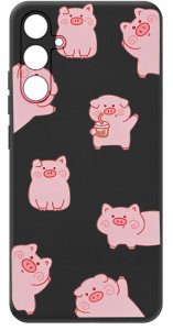 krainaGSM ETUI do Samsung Galaxy S25 WZORY | SILIKONOWE MATT CASE + SZKŁO 9H 4