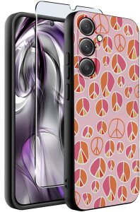 ETUI do Samsung S25+ Plus | WZORY | SILIKONOWE MATT CASE + SZKŁO 9H 2